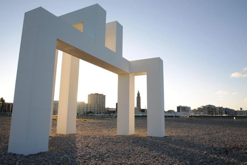 "L'Escapade Havraise" Studio Parking Gratuit Coeur De Ville Le Havre Exteriör bild